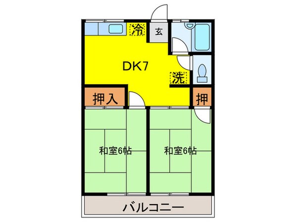 サンハイム　桜が丘の物件間取画像